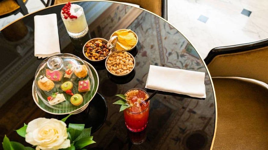 Aperitif at our Café Marinetti